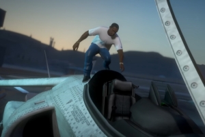 Read more about the article GTA San Andreas: fãs recriam trailer do game com gráficos de PS5