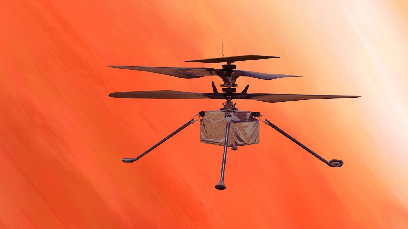 You are currently viewing O que é o Ingenuity? Helicóptero da Nasa que está sobrevoando Marte