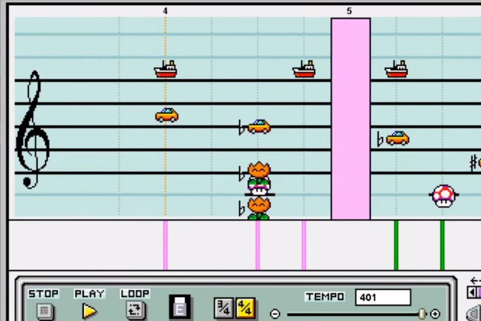 Brasileiro recria tema da Grande Família no Mario Paint de SNES
