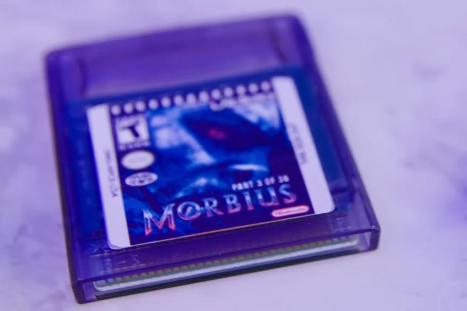 Read more about the article Morbius: filme do vampiro da Marvel foi parar no Game Boy Color